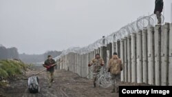 Украіна будуе загароду на мяжы зь Беларусьсю