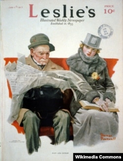 "Факт и вымысел". Leslie's Magazine, 11 января 1917 года