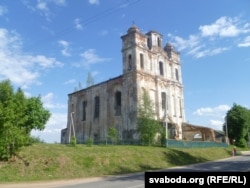 Касьцёл у вёсцы Княжыцы, што пад Магілёвам. Спрабавалі адрэстаўраваць ды кінулі. Цяпер разбураецца