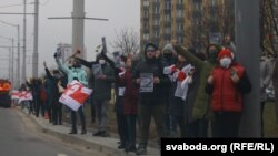 Акцыя памяці Рамана Бандрэнкі ў Менску, 13 лістапада.