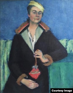 Мария Джагупова. Портрет Елизаветы Яковлевой, 1935. Частное собрание