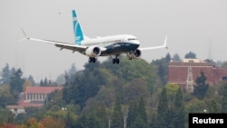 Самалёт мадэлі Boeing 737 MAX