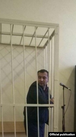 Айбланувчи Обид Абдураимов суд залида