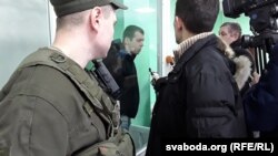 Юры Палітыка ў судзе 13 лютага