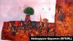 Uzbekistan -- Uzbek artist Babur Ismailov's work, 31May2012