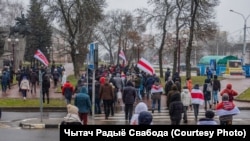 «Марш суседзяў», акцыя пратэсту. Менск, 29 лістапада