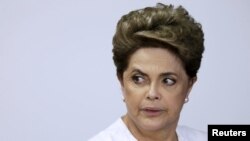 Vəzifədən kənarlaşdırılan prezident Dilma Rousseff