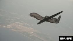 Бесьпілётнік RQ-4 Global Hawk. 