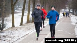 Ілюстрацыйнае фота. Школа бегу Run4Fun удзельнічае ў дабрачыннай акцыі дзеля хворых дзяцей #velcombegom. Горадня, 2018 год.