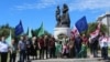 Памятник геноциду черкесов в городе Анаклиа, Грузия