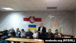 Пасяджэньне ініцыятыўнай групы дзеля сьвяткаваньня 100-годзьдзя абвяшчэньня Беларускай Народнай Рэспублікі. 