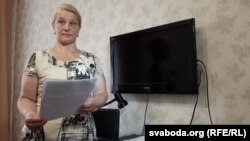 Спадарыня Надзея, дачку якой вінавацяць у сьмерці немаўляці