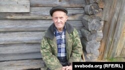 Жыхар Сычына Ўладзімер Дзьмітрыевіч дажывае свой век у родных мясьцінах