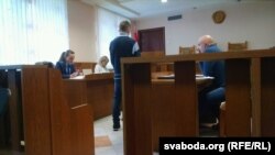 Падчас судовага працэсу