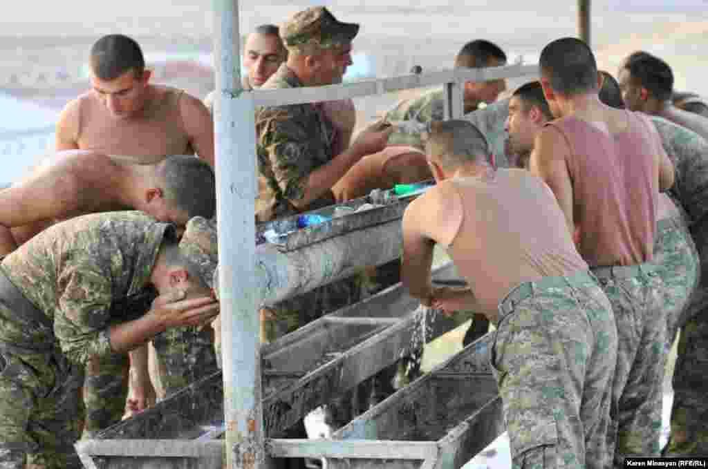 Nagorno Karabakh -- Life in one of military training camps in Karabakh, 28Oct2012