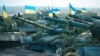 UKRAINE – Ukrainian servicemen take part in a dril of the airborne troops taking place in Zhytomyr region on November 21, 2018