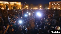 Протесты в Ереване, Армения, 17 апреля 2018 год