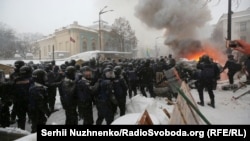 Палаточный городок под Верховной Радой. Киев, 3 марта 2018 года