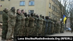 Байцы добраахвотніцкага батальёну «Азоў», ілюстрацыйнае фота