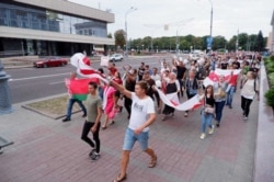 Акцыя пратэсту ў Гомлі, 19 жніўня