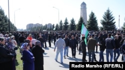 Митинг протеста в Магасе, 26 марта 2019 года