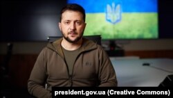 Прэзыдэнт Украіны Уладзімер Зяленскі