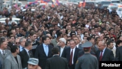 Levon Ter-Petrosyanın rəhbərlik etdiyi müxalifətin yürüşü, Yerevan, 15 may 2009