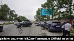 Массовое ДТП во Владивостоке