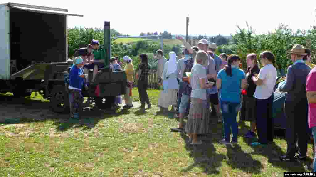 Вячэра з палявой кухні