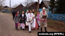 Сьвята «Багач» у беларускай вёсцы Прыбайкальля