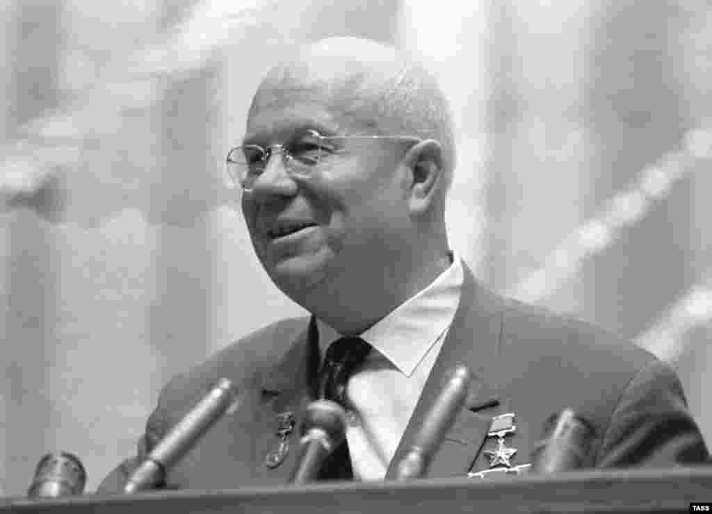 Russia - Personalities: Nikita Khrushchev, official portrait, 1964 (TASS)