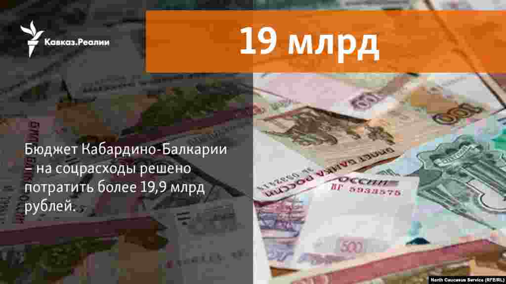 24.11.2017 // В Кабардино-Балкарии на соцрасходы решено потратить более 19 млрд. рублей.&nbsp;