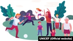 Фрагмэнт постэра UNICEF