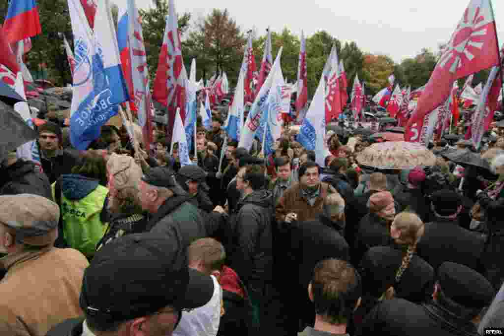 Митинг памяти Анны Политковской в Москве